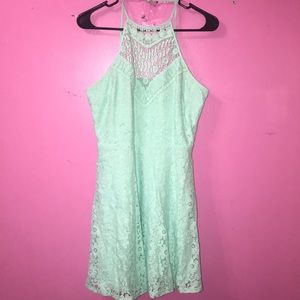 Pretty Green Blue Short Dress size 15/16